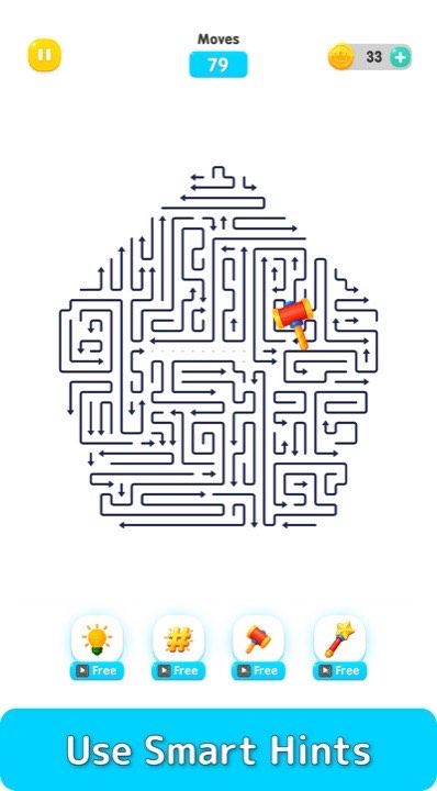 Arrow Logic: Brain Puzzle screenshot