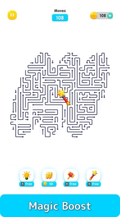 Arrow Logic: Brain Puzzle screenshot