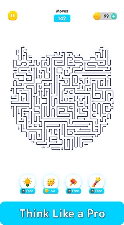Arrow Logic: Brain Puzzle screenshot