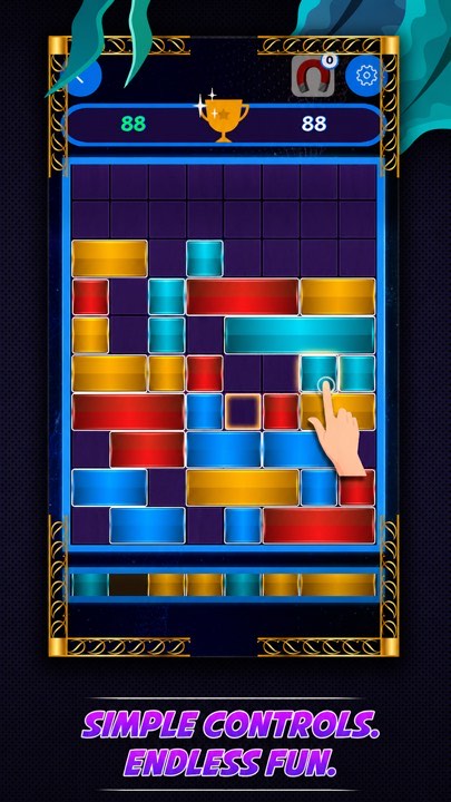 Falling Down Puzzle: Stack screenshot