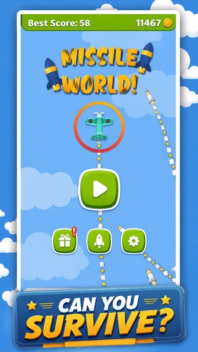 Missile World: Plane Escape screenshot