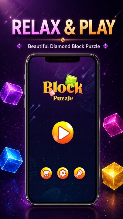 Diamond Block Puzzle Star Game screenshot