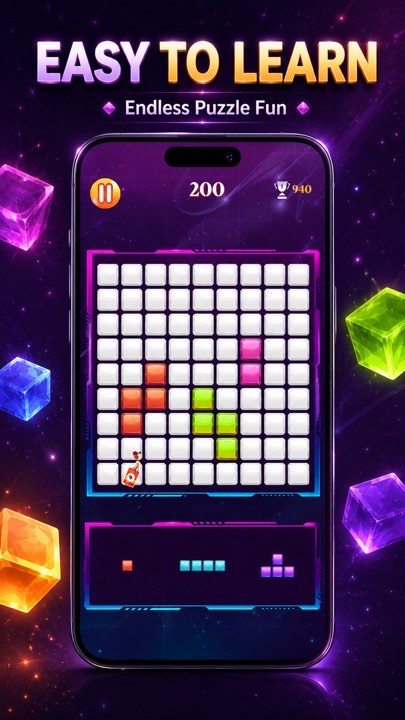 Diamond Block Puzzle Star Game screenshot