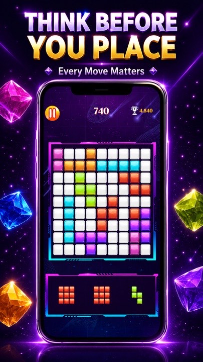 Diamond Block Puzzle Star Game screenshot