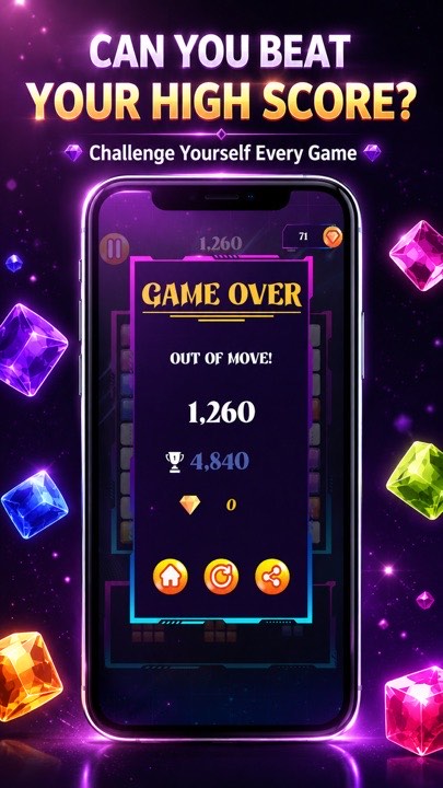 Diamond Block Puzzle Star Game screenshot