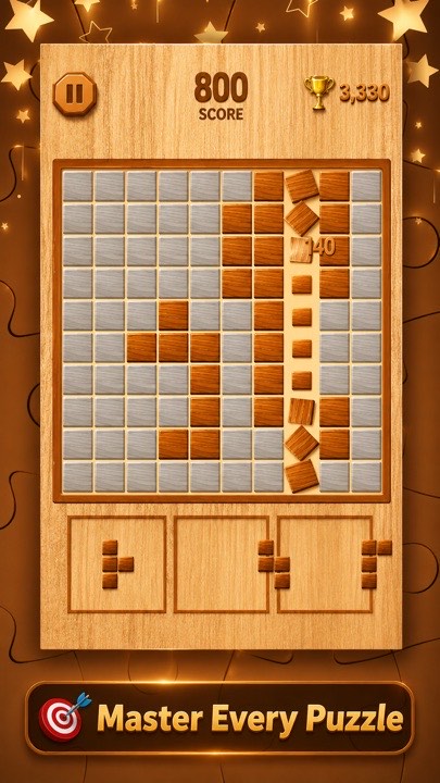 Wood Block Puzzle Game screenshot